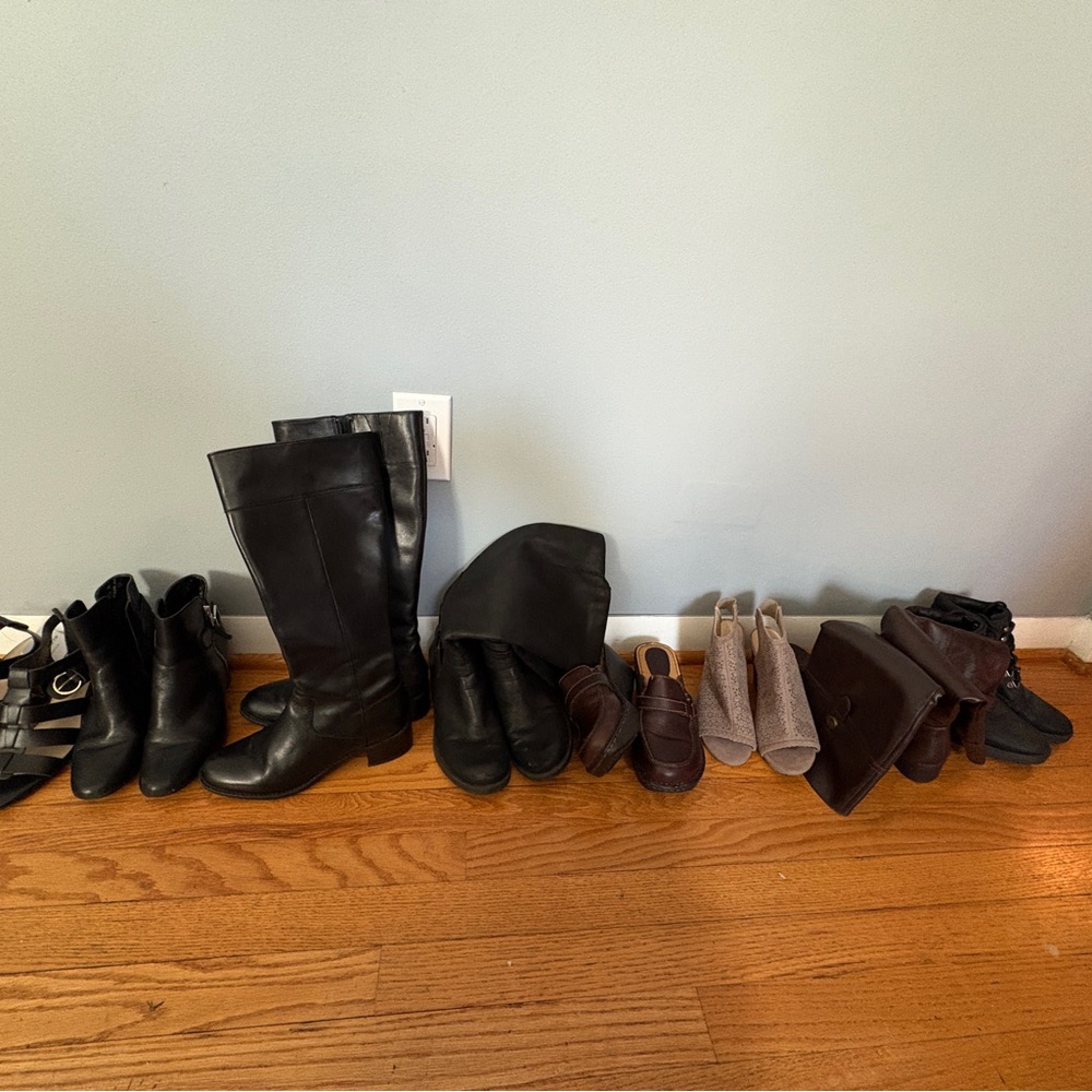 Lot of 6.5 mix season shoes